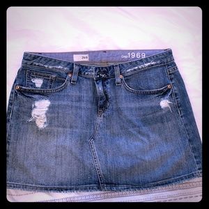 GAP Skirts - Gap jean skirt GAP Skirts - Gap jean skirt
